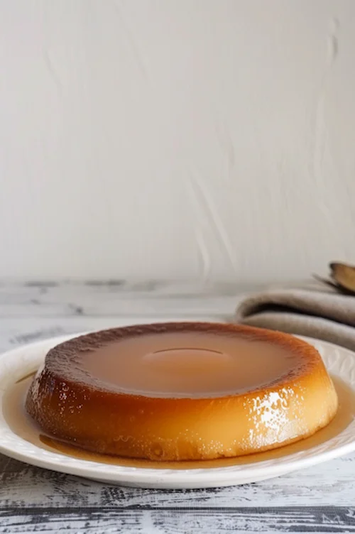 elaboración Flan de dulce de leche